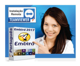 Instalao remota programa de bordado Embird