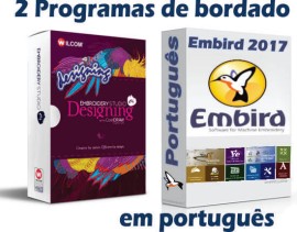 2 Programas de bordado Wilcom E4.2h 2025 + Embird 2017 + Instala��o