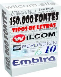 150 Mil Fontes (Tipo de Letras) 1